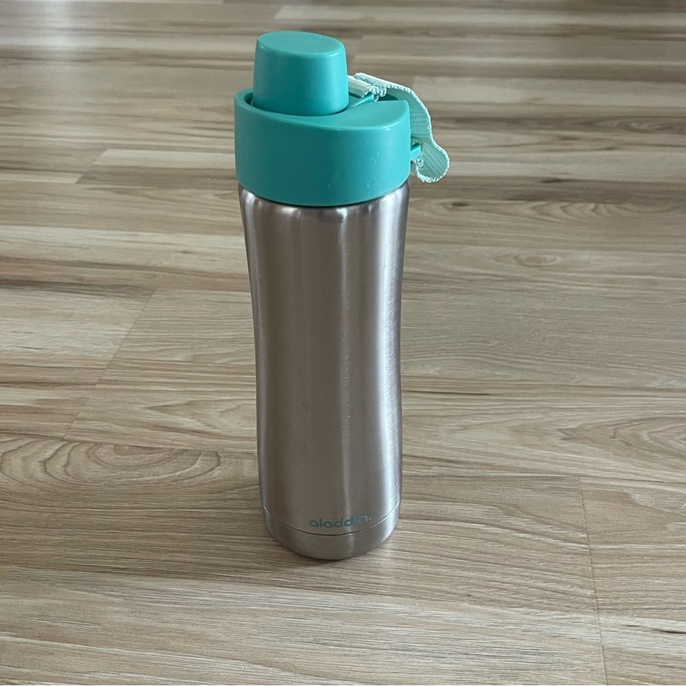 Aladdin Silver Water Bottle